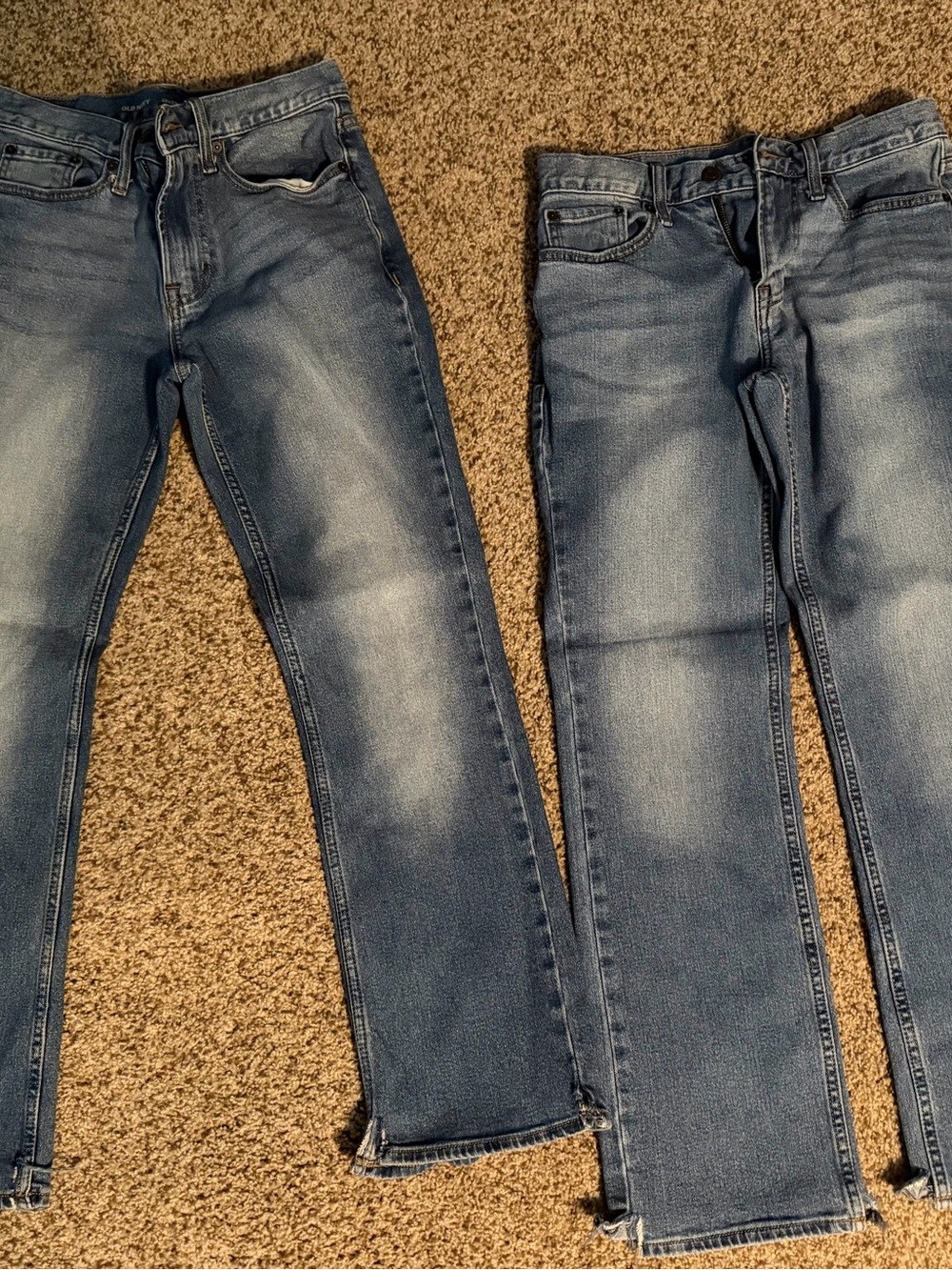 Old Navy Men's Light Blue Bootcut Jeans